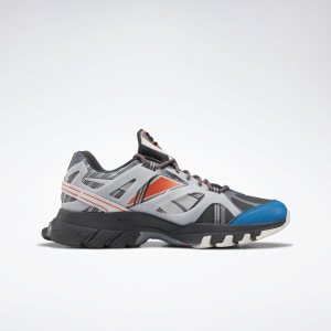 Adidasy Męskie Reebok DMX Trail Shadow Szare/Pomarańczowe PL 84KCADP